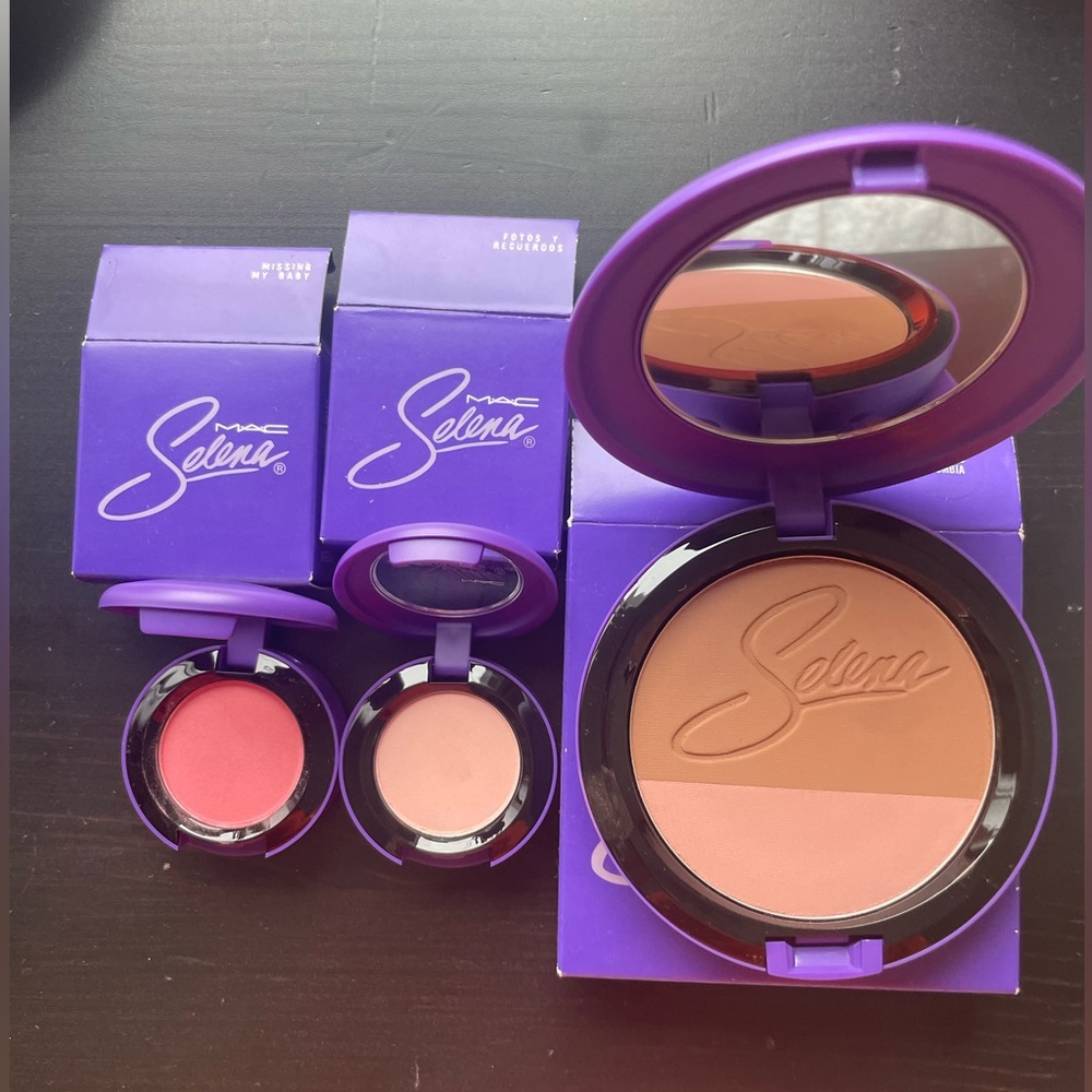 Selena x MAC makeup